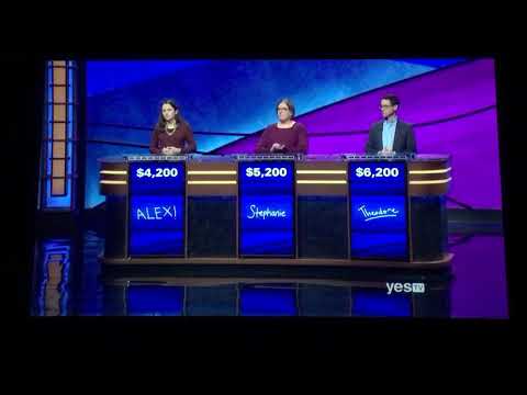Double Jeopardy, Alex Damisch Day 4 - 2nd Daily Double (12/3/19)