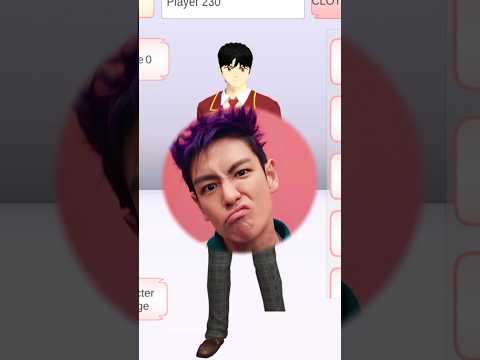 Tutorial Squid Game Thanos in SAKURA School Simulator #shorts #tiktok #trending #squidgame2