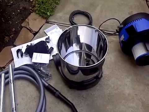 Dammsugare Nilfisk Aero 31-21 PC INOX - Youtube manufacturer video 2