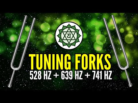 You Won’t Believe How 528 Hz + 639 Hz + 741 Hz Tuning Forks Unblock Your Middle Chakras