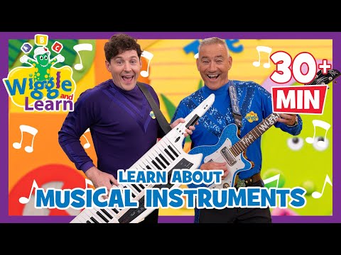 Learn About Musical Instruments with The Wiggles 🎸🎶 Wiggle and Learn