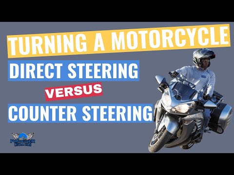 How To Countersteer A Motorcycle / Direct Steering VS Counter Steering