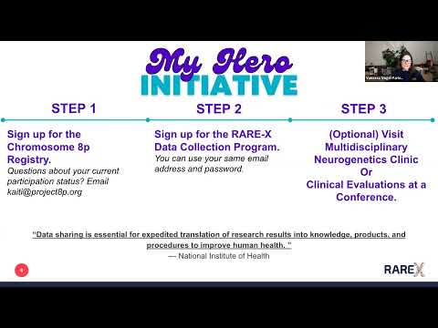 My Hero Initiative Event featuring Step 2 Rare-X 8p Data Collection Program