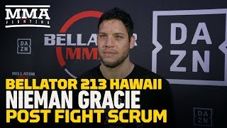 Bellator 213: Neiman Gracie Says 'Everything is Aligning For Me To Be A Champion' - MMA Fighting