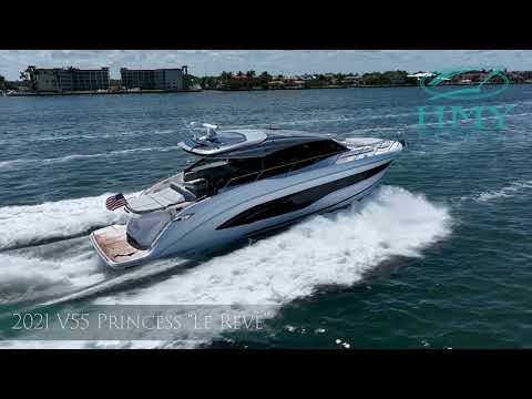 2021 Princess V55 - For Sale with HMY Yachts