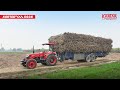 Kartar Globetrac 5936 | 30 Feet sugarcane trolley | kirloskar 4 cylinder engine