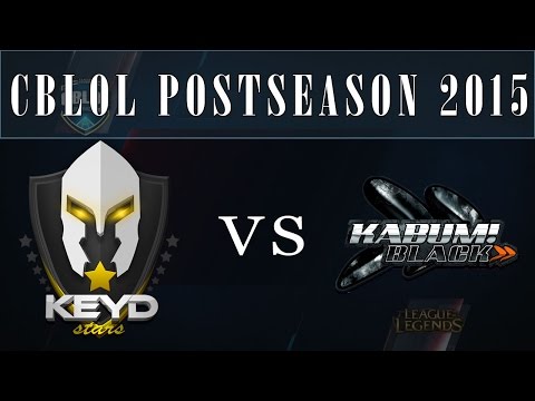 KEYD vs KBB G2 | Keyd Stars vs KaBuM! Black Game 2 (12.11.2015) | CBLOL 2015 Post-Season