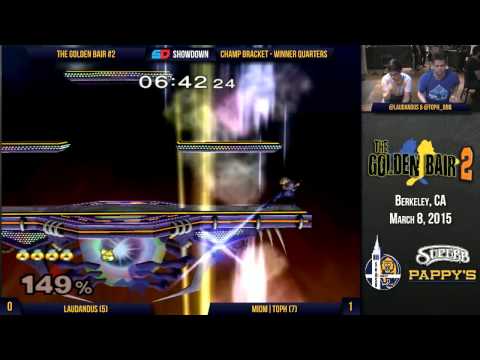 The Golden Bair #2 - Champ Bracket - Winner Quarters: Laudandus (Sheik) vs MIOM|Toph (Fox)