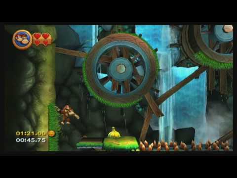 Donkey Kong Country Returns 1-2 King of Cling Time Trial