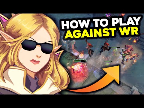 How to play Invoker vs Windranger| InvokerGirl Dota 2 7.22c