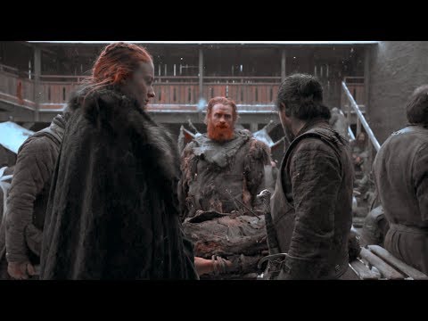 Sansa asks Jon where Ramsay is | Game of Thrones: 6x09 | HD 1080p