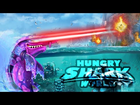 New shark dark magic shark - most destroyed shark | Hungry Shark World
