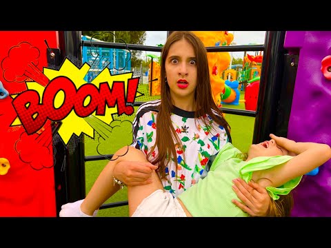 LUDO CADE al PARCO ANDIAMO al PRONTO SOCCORSO 🏥😱