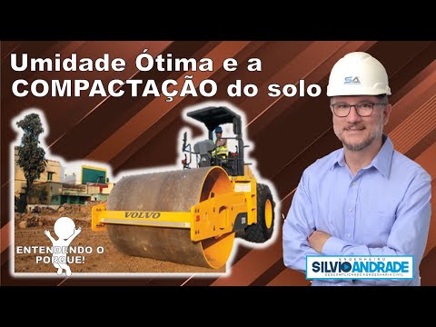 Umidade ótima e a compactação do solo