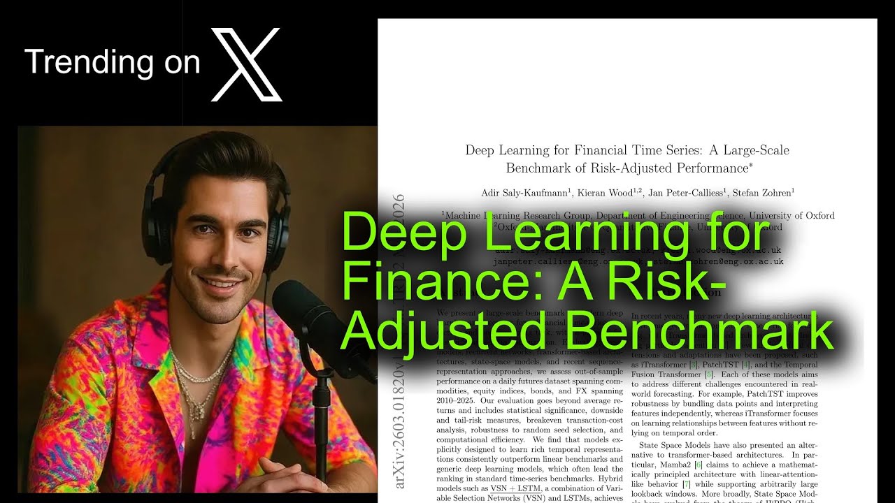 Deep Learning for Finance: A Risk-Adjusted Benchmark