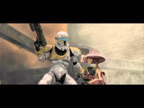 Star Wars: The Clone Wars - Clone Commando Gregor vs. Battle Droids [1080p]