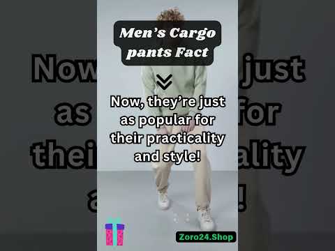 Cargo Pants: From Military Use to Everyday Style | Functional #Fashion #Zoro24Shop