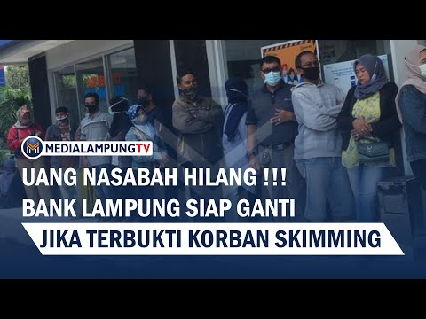 Uang Nasabah Hilang, Bank Lampung Siap Ganti Jika Terbukti K