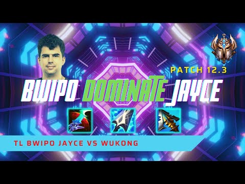 BWIPO DOMINATES ON JAYCE! - TL Bwipo Plays Jayce Top Lane vs Wukong! | LoL Patch 12.3