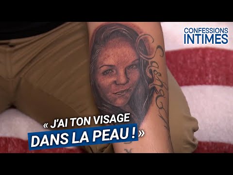 Her boyfriend tattoos her face and her reaction is 🤣