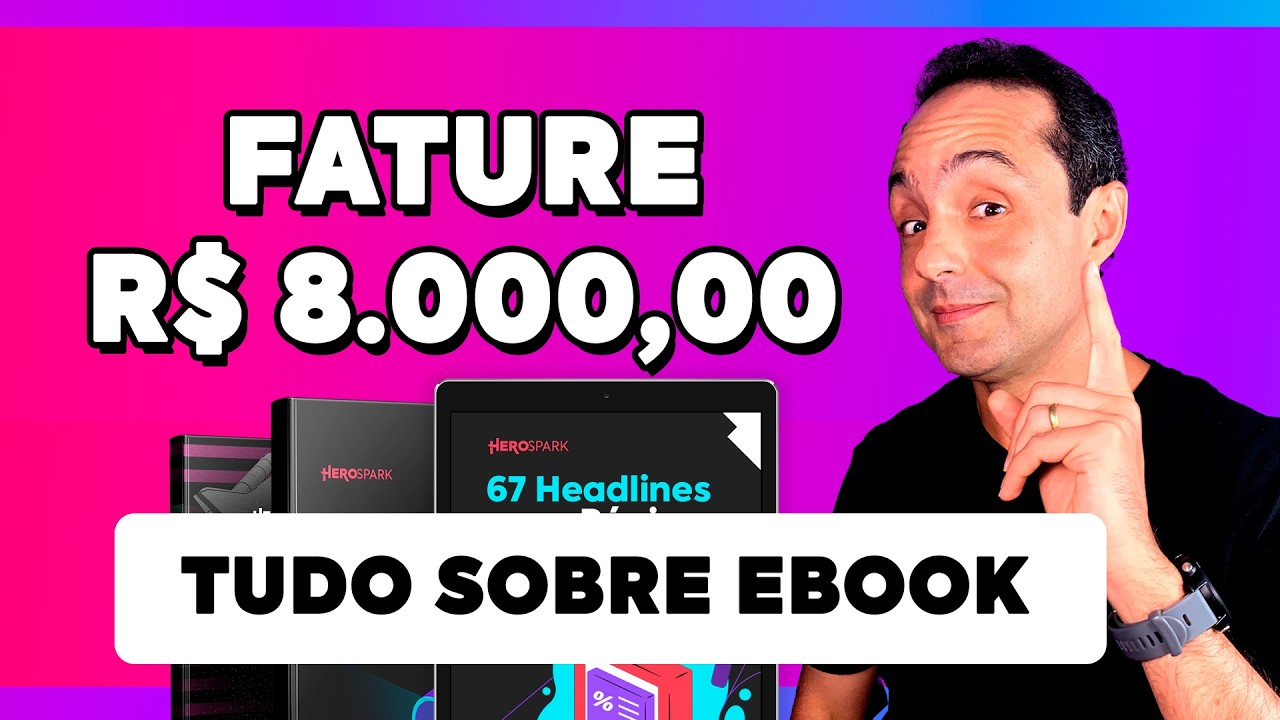 TUDO SOBRE EBOOK | NUNCA VISTO ANTES - Como fazer e vender