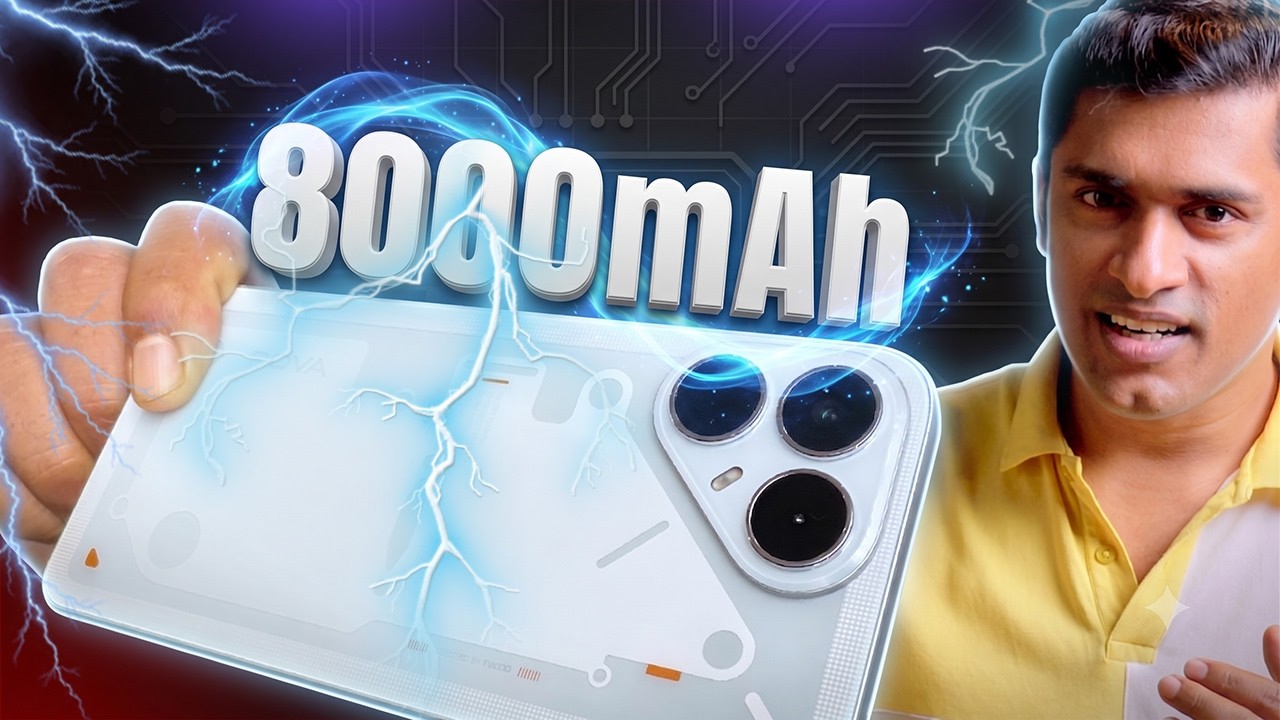 വമ്പൻ  Battery Phone Yet? 8000mAh!. POVA 8 5G First Look. POVA 8 5G Unboxing review.