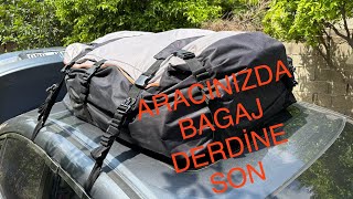 Araç üzeri port bağaj portatif pratik MATTE BAGAJ SORUNU ARTIK YOK