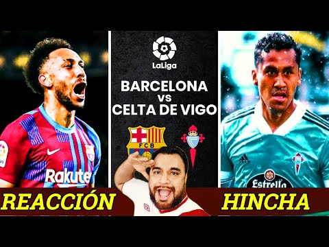 BARCELONA 3-1 CELTA DE VIGO 🔴EN VIVO | LA LIGA 2022 | Reaccion Peruano
