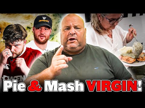 ‘I’ve got to eat STEWED EELS?’ 😳 Big John takes Elliot Cass for classic British pie and Mash 🥧🇬🇧