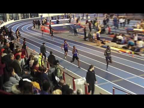 INJAI SIAKA en  22s47 sur le 200m JUM , Eaubonne 25 nov 2018