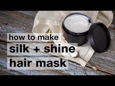 How to Make DIY Silk & Shine Conditioning Hair Mask