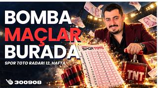 SPOR TOTO 12. HAFTA TAHMİNLERİ: BU MAÇTA HERKES YANILIYOR❗️| 15 MAÇ ANALİZİ