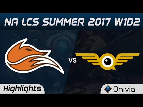FOX vs FLY Highlights Game 1 NA LCS Summer 2017 Echo Fox vs Fly Quest by Onivia