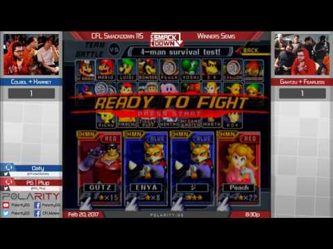 CFL Smackdown 115 Melee - Colbol + Harriet vs Gahtzu + Fearless - Doubles Winners Semis