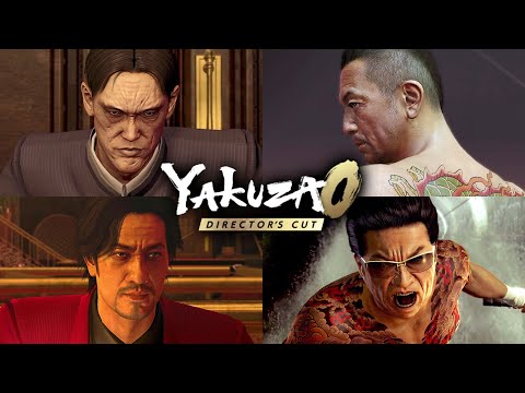 Yakuza 0 Director's Cut - All Boss Fights & Endings (4K 60FPS - Nintendo Switch 2)