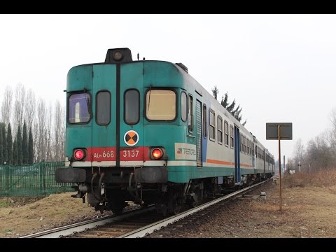 ALn.668-3206 + 3214 + 3137 TRENORD STAZIONE DI VILLASANTA / BUTTAFAVA