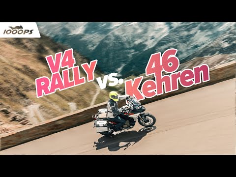 Zu fett für die Stilfser-Kehren? Ducati Multistrada V4 Rally Alpen-Test 2023