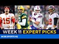 Picks for EVERY BIG Week 11 NFL Game | Picks to Win, Best Bets, & MORE | CBS Sports HQ