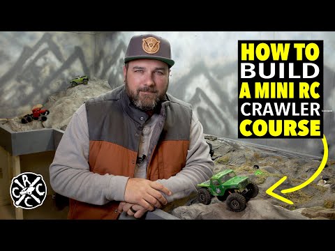 How To Build A 1/24 Scale Mini RC Crawler Course From Start To Finish