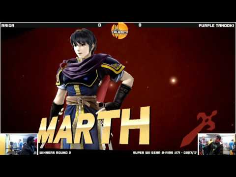 WBB #71  Raiga Marth vs Purple Tanooki Sonic   Winners Round 2   Smash 4 Singles