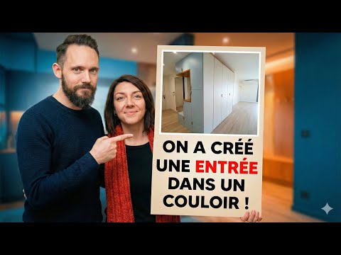 Vidéo : transformer un couloir en entrée fonctionnelle