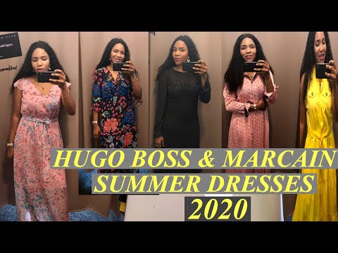 HUGO BOSS AND MARCAIN SUMMER DRESSES 2020 | MAXI AND MIDI STYLE