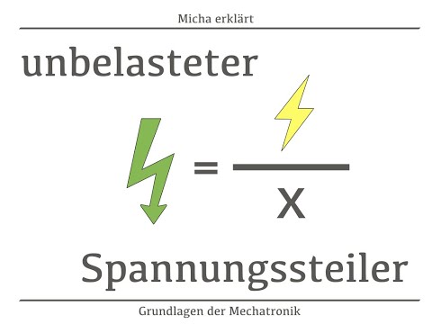 Der unbelastete Spannungsteiler