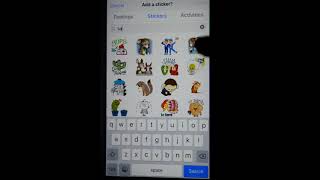 How to post stickers in Facebook iOS or iPhone app