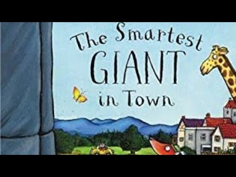 The Smartest Giant in Town - Julia Donaldson audiobook. Children's story book read-aloud