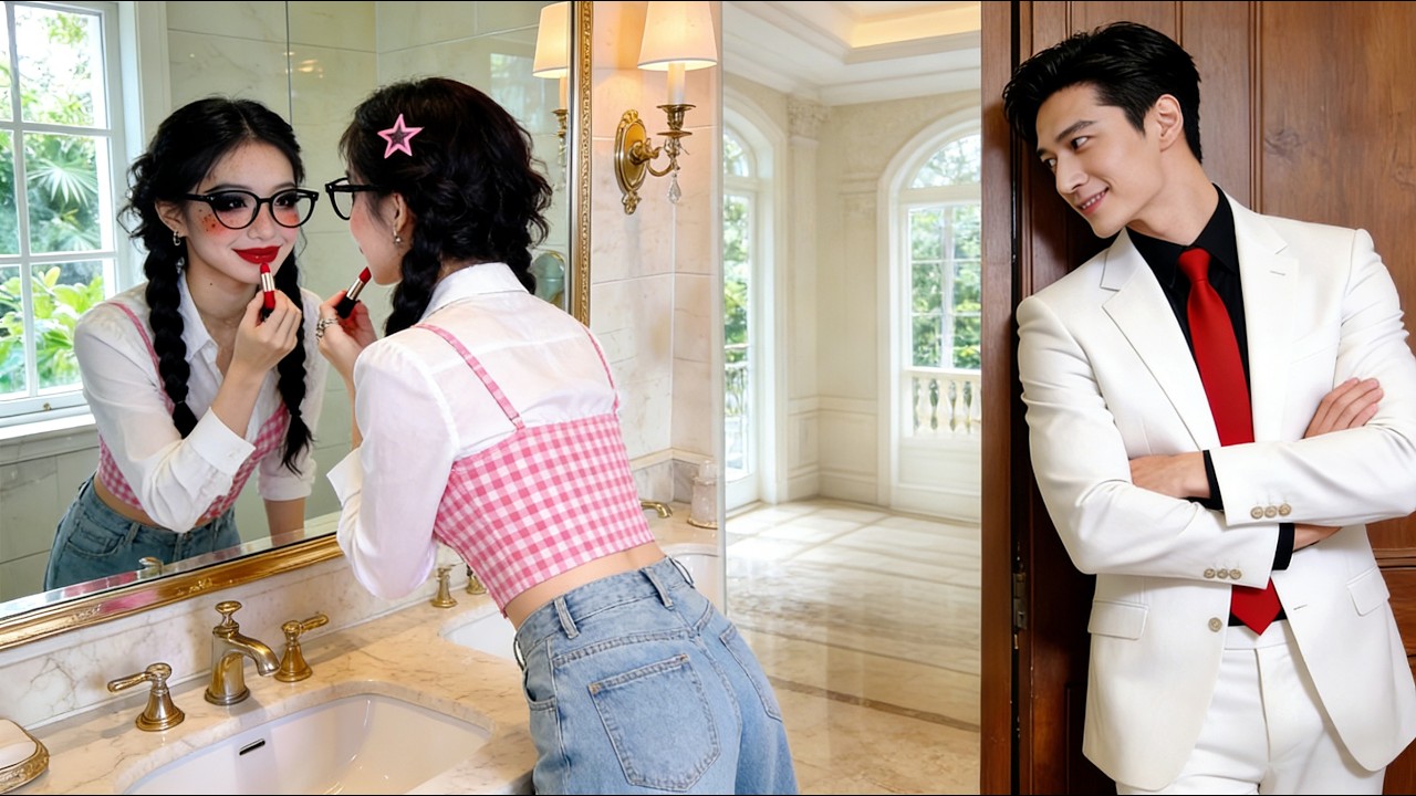 Chica va fea a cita de su amiga para arruinarla, pero CEO afuera se enamora de su gracia pícara！