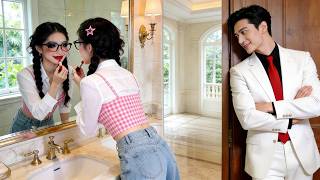 Chica va fea a cita de su amiga para arruinarla, pero CEO afuera se enamora de su gracia pícara！