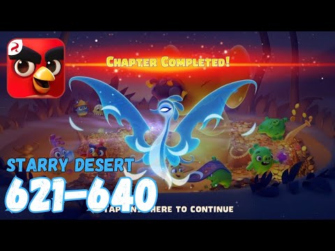 Angry Birds Journey: Levels 621-640 (Starry Desert) Gameplay - Part 32