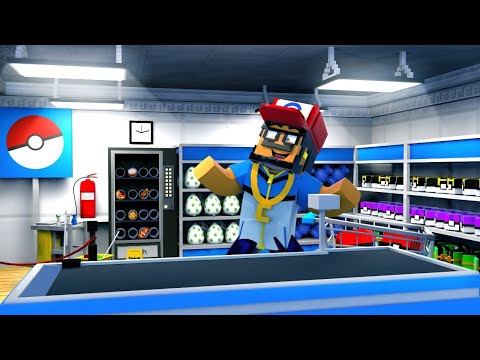 ABRI UMA LOJA POKEMON NO SERVER DA BREAKMEN - PIXELMON Ep.45 | Cris |