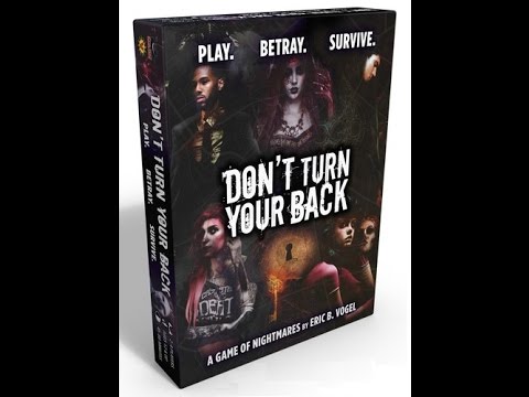 The Purge: # 982 Don't Turn Your Back: A deckbuilder of sorts with a different theme and unique scoring. Interesting.